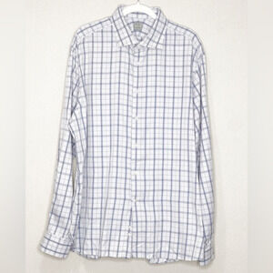 Ike Behar Men’s Plaid‎ Dress Shirt Neck Size 18